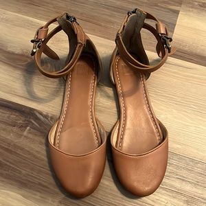 Frye Gladiator Ankle Strap Leather Sandals Sz 9.5